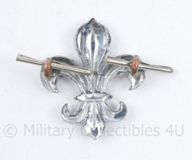 WO2 Britse cap badge The Manchester Regiment - 3,5 x 3 cm - origineel