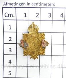 WO2 Canadese cap badge Postal Corps - Zeldzaam  - 3 x 2,5 cm - origineel