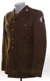 Britse leger uniform jas bruin/groen met insignes Light Dragoons - meerdere maten - origineel