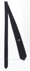 KL Nederlandse leger stropdas - 100% polyester - zwart - origineel