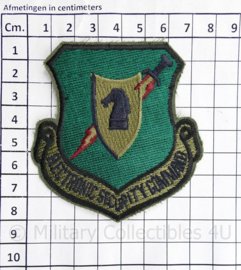 USAF Electronic Security Command Patch - 8 x 7,5 cm - origineel