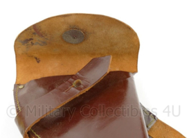 Bruin schouderholster met draagriem  - origineel