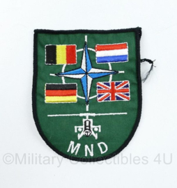 Defensie MND embleem  - 9,5 x 7 cm - origineel