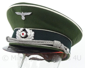WO2 Duitse Heer Infanterie schirmmutze - klep is gebroken - maat 59 - replica