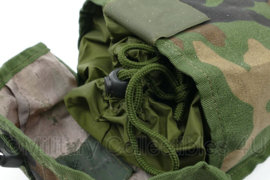 KMARNS Korps Mariniers MOLLE Opbouwtas Algemeen Middel Forest camo - 13 x 10 x 17 cm - gebruikt - origineel