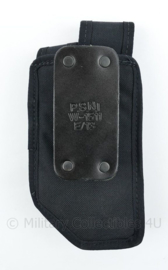 Britse Politie koppeltas zwart met double pouches - PSNI W- 1511 E/13 - 18,5 x 9,5 x 2 cm - nieuw - origineel