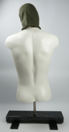 Mannelijke buste paspop heren mannequin met kopfschutzer colsjaal - 105 cm hoog