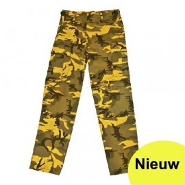 Broek yellow urban camo - Medium tm. XXL