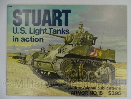 Armor Number 18 - Stuart light tank  - licht gebruikt