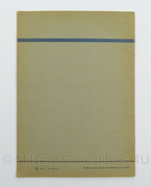 MVO Handboek de Gyrostabilisator USA nr. 2450 - 1953 - afmeting 15 x 22 cm - origineel