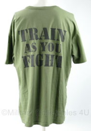 KMARNS Korps Mariniers Train As You Fight  t shirt - merk Rothco - maat Extra Large - gedragen - origineel