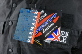 Britse Metropolitan Police Motorcycle jacket Scott Leathers - Splinternieuw   - maat 44 S = Nl 54 Large - origineel
