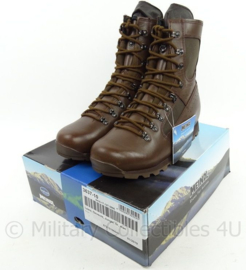 Korps Mariniers Meindl JUNGLE MASAI schoenen Jungle hoog model Bruin leder Meindl Laars gevecht jungle bruin  - ongebruikt met doos - origineel KL - maat 285B = 44,5 B