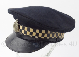 Britse Politie Police platte pet - West Yorkshire Metropolitan - maat 54 - origineel