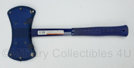 Estwing Black Eagle Double Bit Axe Blue Grip bijl met hoes - licht gebruikt - origineel