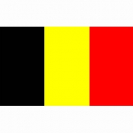 Vlag Belgie - Polyester -  1 x 1,5 meter