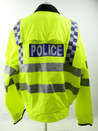 Britse Politie jacket lightweigt High Visability  met portofoon houders - nieuw - XLarge regular  - origineel