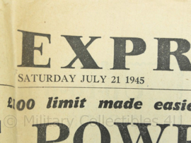 Daily Express krant - 21 May 1945 - origineel