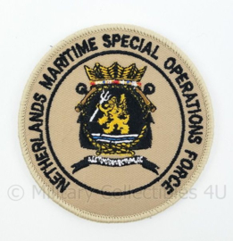 Korps Mariniers Netherlands Maritime Special Operations Force embleem - met klittenband - diameter 9 cm