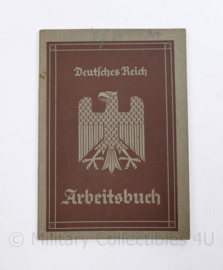 Wo2 Duits Arbeitsbuch uit 1935 - 10,5 x 15,5 cm - origineel