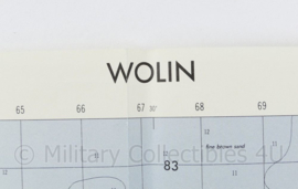 USA Defence mapping agency stafkaart Poland Wolin M753 2225I - 1 : 50.000 - 74 x 58 cm - origineel