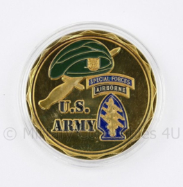 US Army Special Forces Airborne To Liberate The Oppressed Coin Green beret  - 40 mm diameter