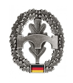 BW Bundeswehr baret insigne metaal Pioniertruppe - origineel