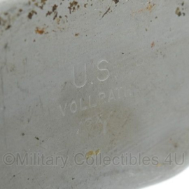 WO2 US Army of Vietnam oorlog veldfles set - Fles is 1943 - Hoes M1945 en beker KL -  14 x 8 x 21 cm - origineel