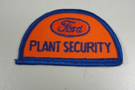 Ford Plant Security patch - uniek !  - origineel