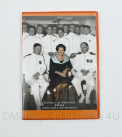 DVD Koningin Beatrix en de Koninklijke Marine - instituut voor maritieme historie -  19 x 13,5 cm - origineel