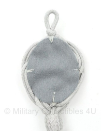 Bundeswehr Schützenschnur der Bundeswehr in silber - 43 cm - origineel