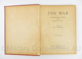 The War: A Weekly Illustrated Survey of the Second Great War Vol. I verzamelboek - 26 x 2 x 34,5 cm - origineel