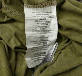 KL Nederlandse leger defensie Woodland UBAC Combat shirt Woodland - gedragen - maat Medium t/m XL - origineel