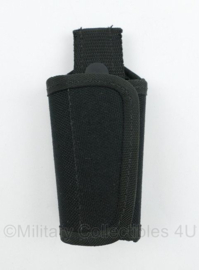 Nederlandse Politie Uncle Mike's Sidekick Nylon Silent Key Holder zwart koppeltas - 6 x 3 x 13,5 cm - nieuw - origineel