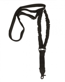 Tactical carry strap voor wapens Single Point Weapon sling - zwart