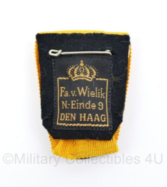 Defensie zilver trouwe dienst medaille uit periode  Koningin Juliana -  origineel