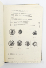 DDR originele Katalog Auszeichnungen der DDR