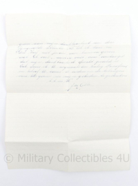 WO2 1945 brief Fraterhuis Tilburg - origineel
