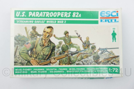 WO2 US Paratroopers 82A Screaming Eagles World War 2 miniatuur soldaatjes - 21 x 13 x 3 cm - nieuw in doos - origineel