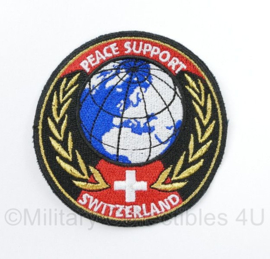 Switzerland Peace Support embleem - diameter 8 cm - origineel