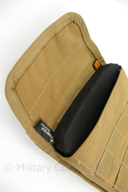 Profile Equipment Coyote MOLLE tassen met Rabintex kogelwerende zijplaten voor vest - 21 x 17½ x 3 cm - origineel