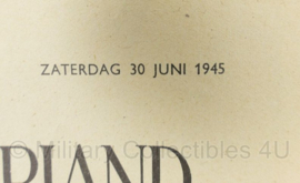 Tijdschrift Ons Vrije Nederland 5e jaargang No 11 - 30 juni 1945 - origineel