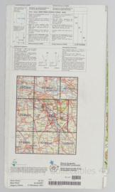 KL Nederlandse leger Topografische kaart 46 Gennep 1:50 000 - 72 x 57 cm - origineel