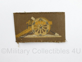 WW2 British Artillery patch - 7 x 4,5 cm - origineel