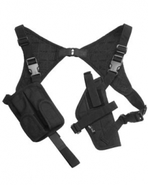 Schouderholster CORDURA - ZWART