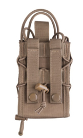 Mobiele telefoon koppeltas universeel - MOLLE draagsysteem - 9,3 x 2,2 x 14,5 cm - Coyote