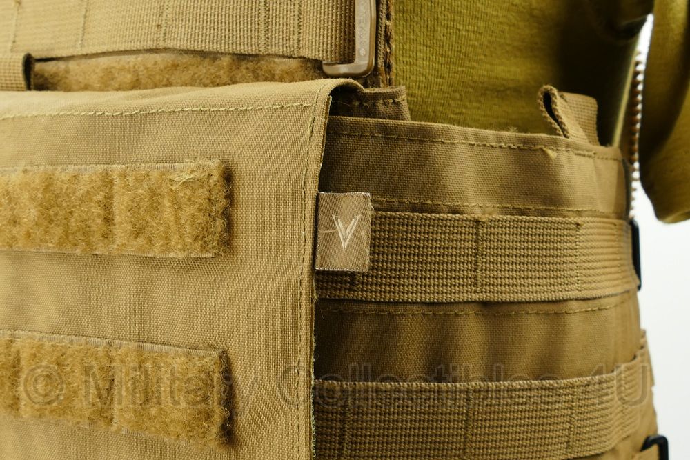 Velocity Systems SC10 Tactical Vest Coyote - SCARAB LE Front - SCARAB LT Back - CBN3 - Front Flap - maat Large - licht gebruikt - origineel