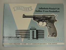 Walther P38 manual - origineel net naoorlogs
