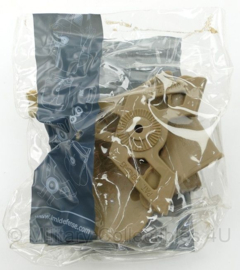 IMI Defense double mag pouch coyote met dubbele bevestiging- 11 x 5 x 11 cm - origineel