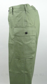 HBT trouser Herringbone twill - OD green No.3 (lichter groen)